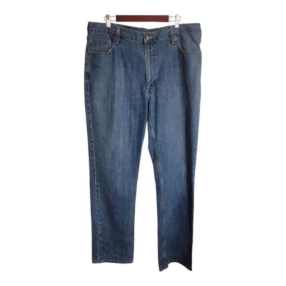 Carhartt Jean Men 40x36 Blue Relaxed Fit Holter Workwear Gorpcore 101483 980